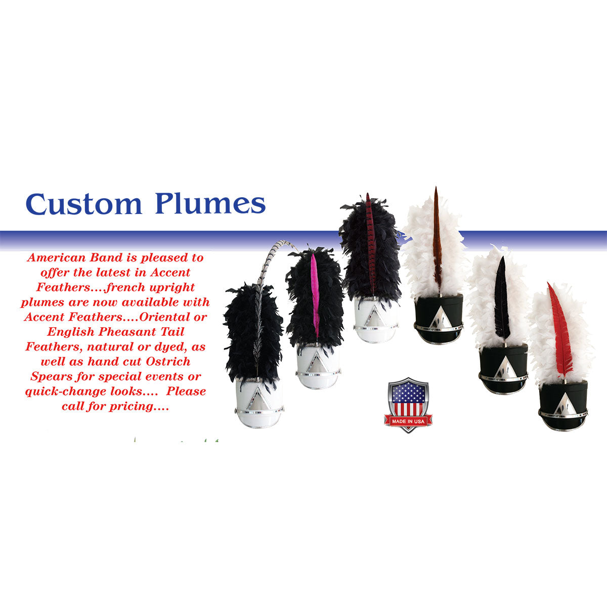 Plumas: Plumas de acento